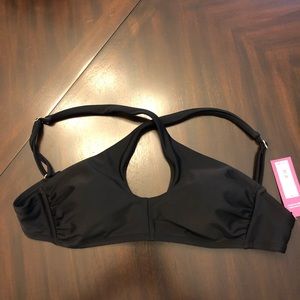 Xhilaration Black Bikini Top